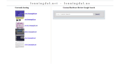 Desktop Screenshot of lonningdal.no